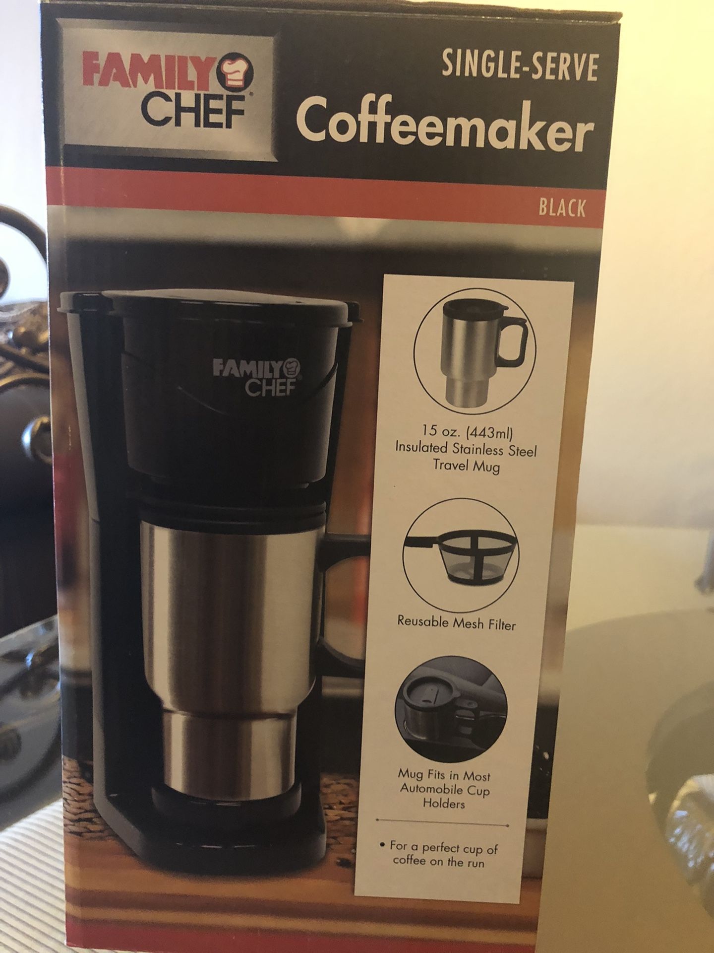 Family chef coffee maker hotsell