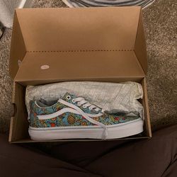 Old Skool Pineapple Fruity Baby Blue Vans