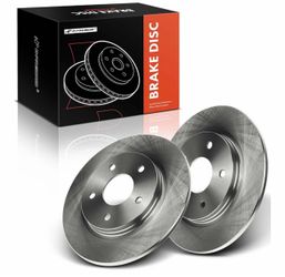 Rear rotors A-Premium 12.01 inch (305mm) Rear Solid Disc Brake Rotors, 2-Pack Compatible with Select Dodge, Ram, Volkswagen and Chrysler Models - Town