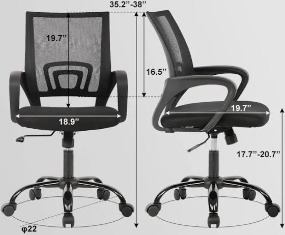 New Black Office Chair