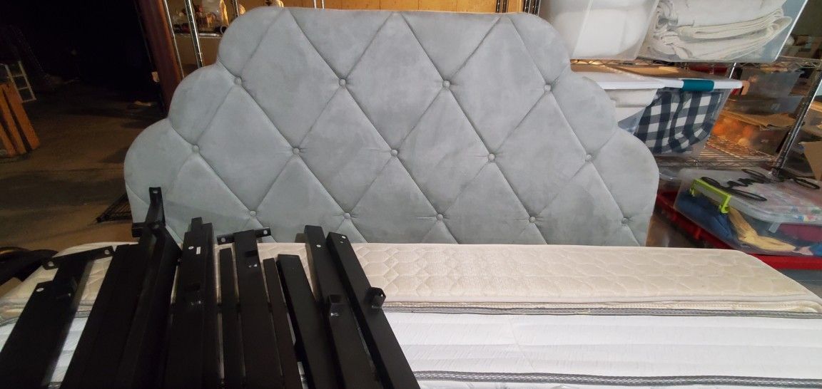 Queen Upholstered Headboard