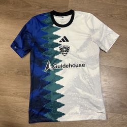 D.C. United EAFC Warm Up Top Size M