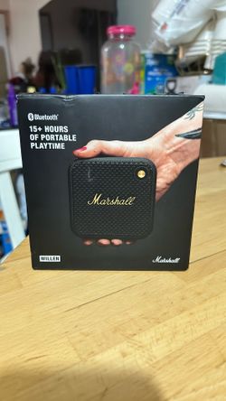 Marshall WILLEN : New Portable Speaker 