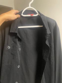 Guess black Button-Up Long Sleeve Shirt