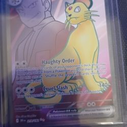 Pokemon Team Rockets Persian Destined Rivals