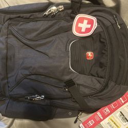 Swiss Gear brand new backpack with built in USB