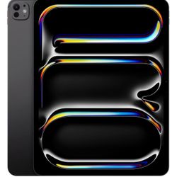 Apple - 13-inch iPad Pro M4 chip Built for Apple Intelligence Wi-Fi 256GB with OLED - Space Black