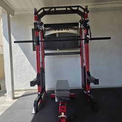 Vesta Pro Series 2in1 Squat Rack | Functional Trainer | 400lb Weight Stack | Commercial Grade | Gym Equipment | FREE DELIVERY🚚 🔴Plus SALES TAX 🔴