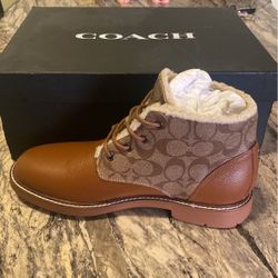 Coach FG2994 SIG SHER SHIRT HIKER BOOTS NWB