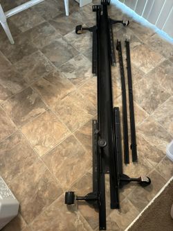 MOVING SALE!! Black Metal Universal Bed Frame