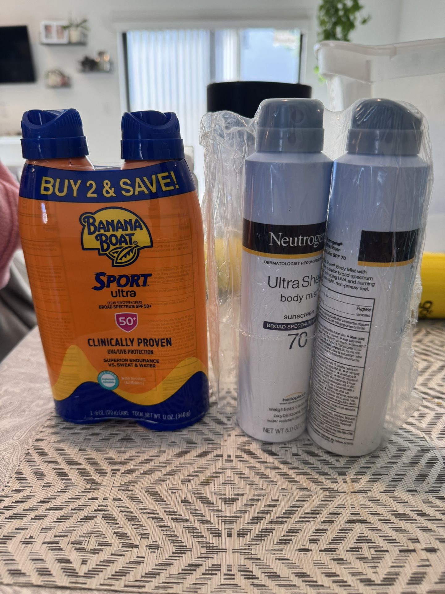 Sunscreens 