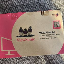 22in Viewsonic Monitor-Brand New