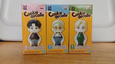 BTS Cookie Decolle Tiny Tan Dynamite Set Of 3
