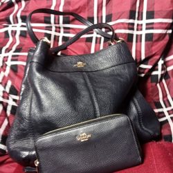 Bolso Con Cartera Coach 