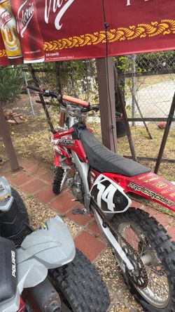 Dirt bike 2007 Honda 450