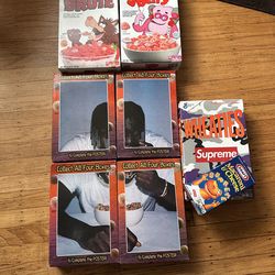 Hype cereal boxes