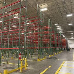 42”x26’ Uprights Wire Decks Beams 96” Teardrop Pallet Racking 