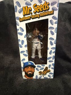 NEW! LA DODGERS Teoscar Hernandez bobblehead.