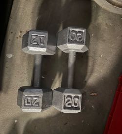 20 lb dumbbell set