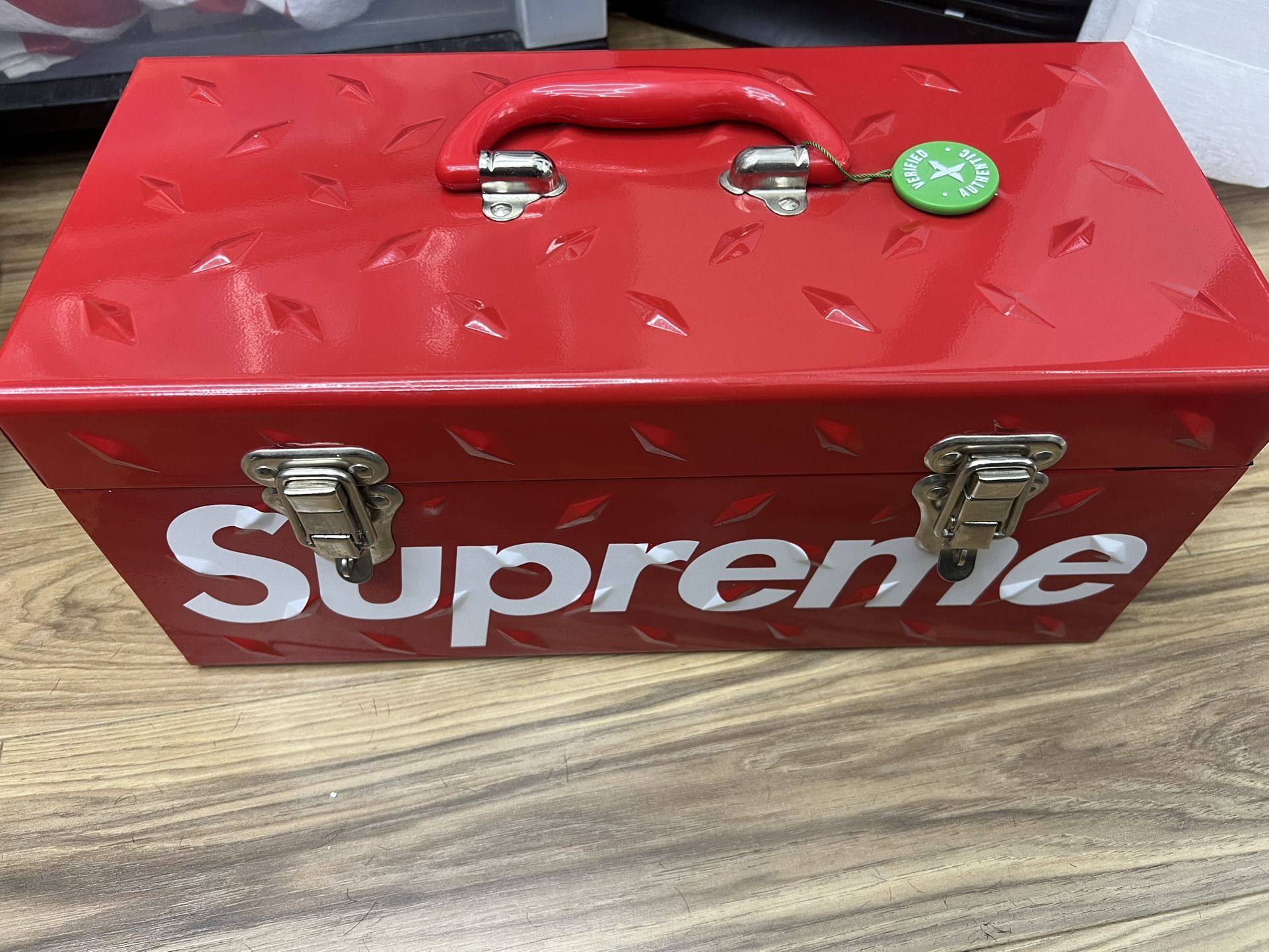 Supreme Diamond Plate Toolbox