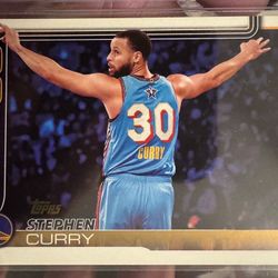 2025-26 Topps NBA Steph Curry Gold Mirror Image Variation SSP