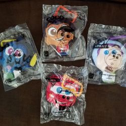 DISNEY PLUSH KEYCHAINS 