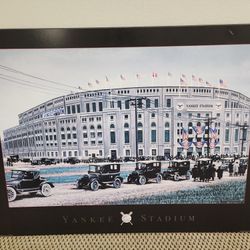 Yankee Stadium Wood ART frame 