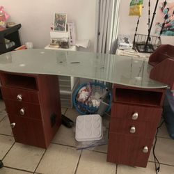 Salon Nail Table 