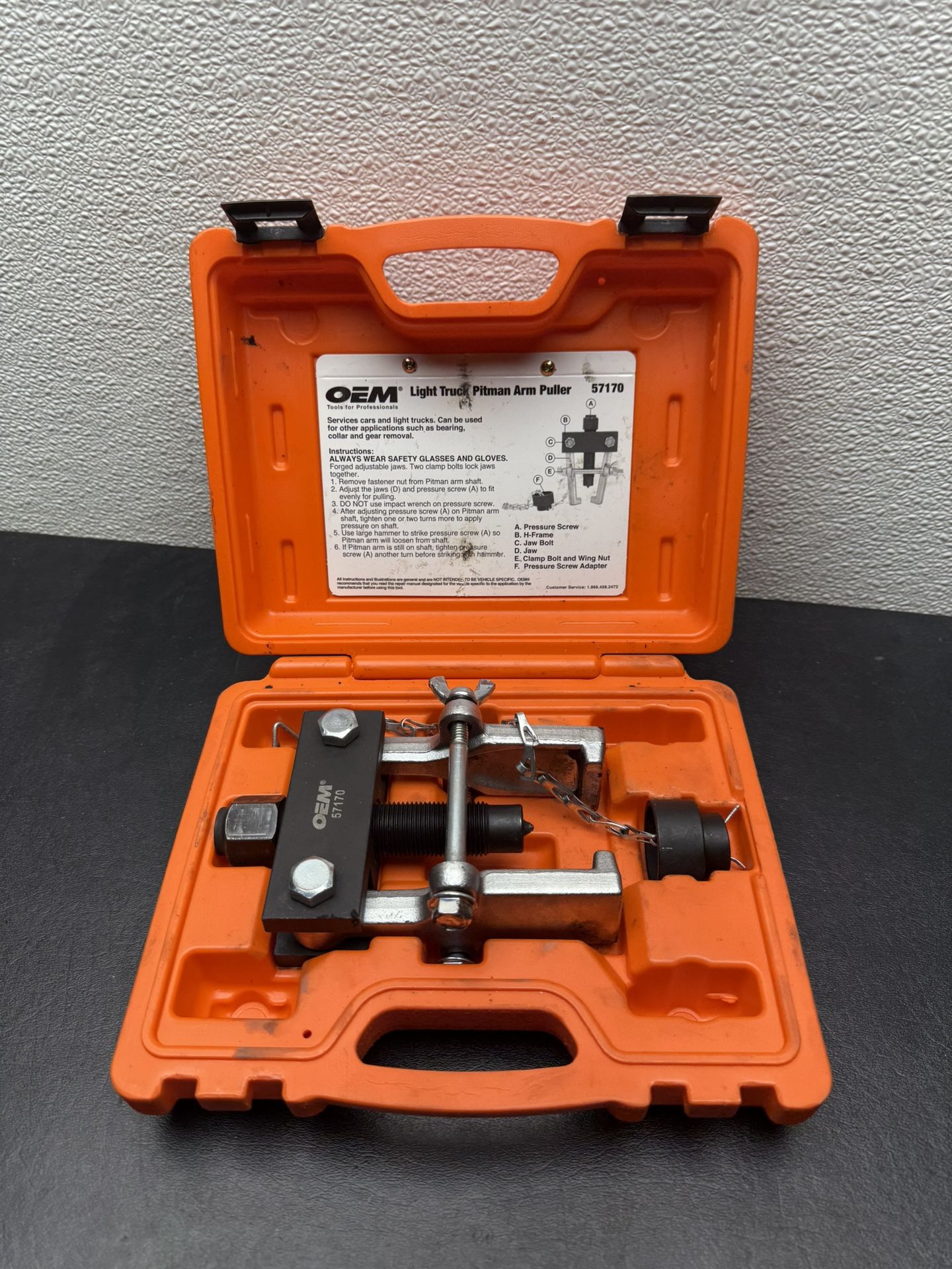 OEMTOOLS Heavy Duty Pitman Arm Puller