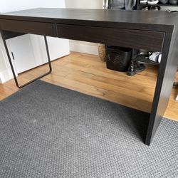 Ikea desk MICKE black