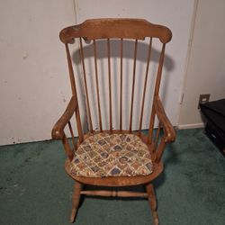 Vintage Wooden Rocker