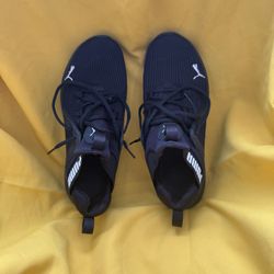 PUMA ENZO 2 SLIP-ON SNEAKERS SPORTS RUNNING MEN SHOES BLACK/WHITE SIZE 9