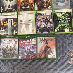 Xbox One and 360 games