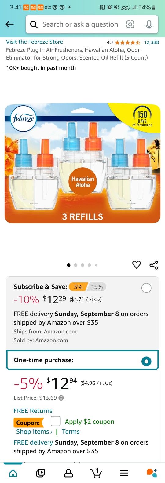 Febreze Plug in Air Fresheners