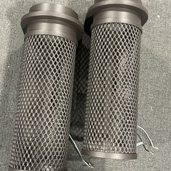 Lot Of 2 Pieces WAC Lighting WS-W43712-BZ Mesh 12" LED Outdoor Lights in Bronze