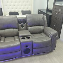 Recliner Loveseat And Chair 