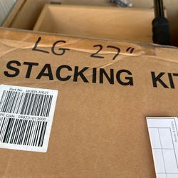 LG washer dryer stack kit