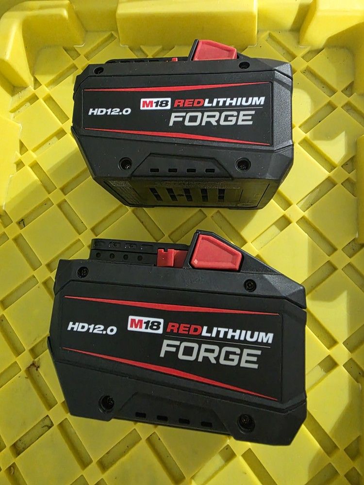 Milwaukee M18 Forge Batteries