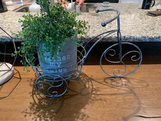 Decorative flower or fruit bike shape
