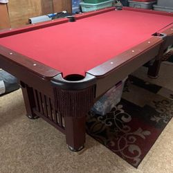 Pool table 