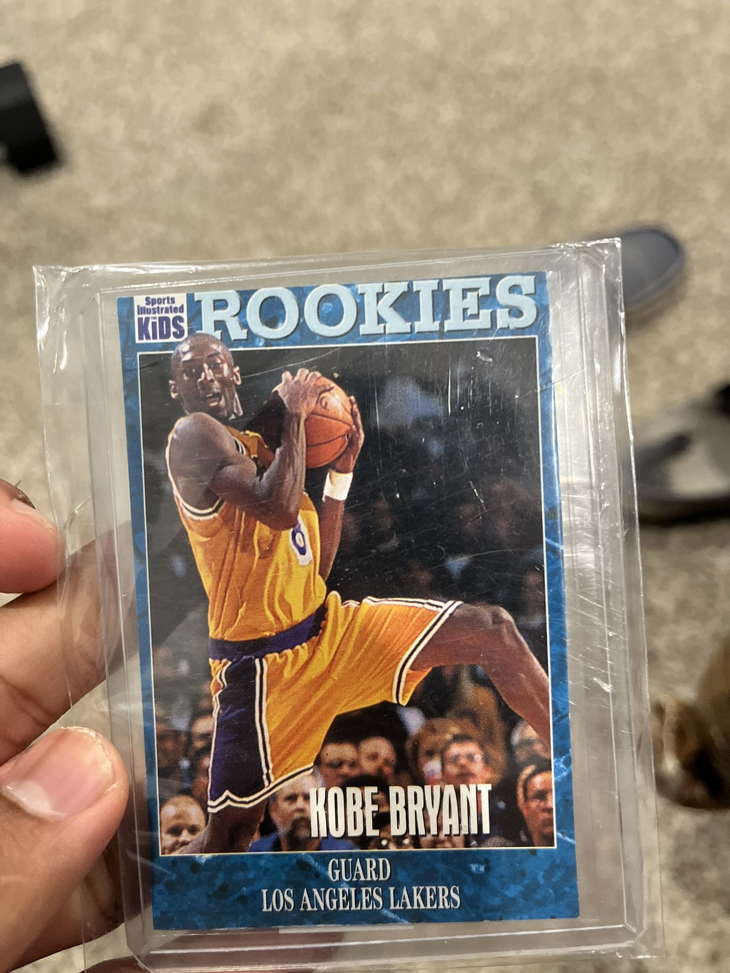 Rare Kobe Bryant rookie card collection