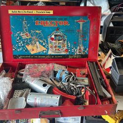 No. 10 1/2 Erector Amusement Park Set 1949