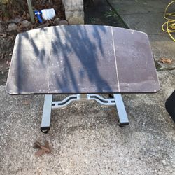 Mobile Laptop Computer Desk Cart