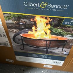 Fire Pitt Copper Brand new In Box 
