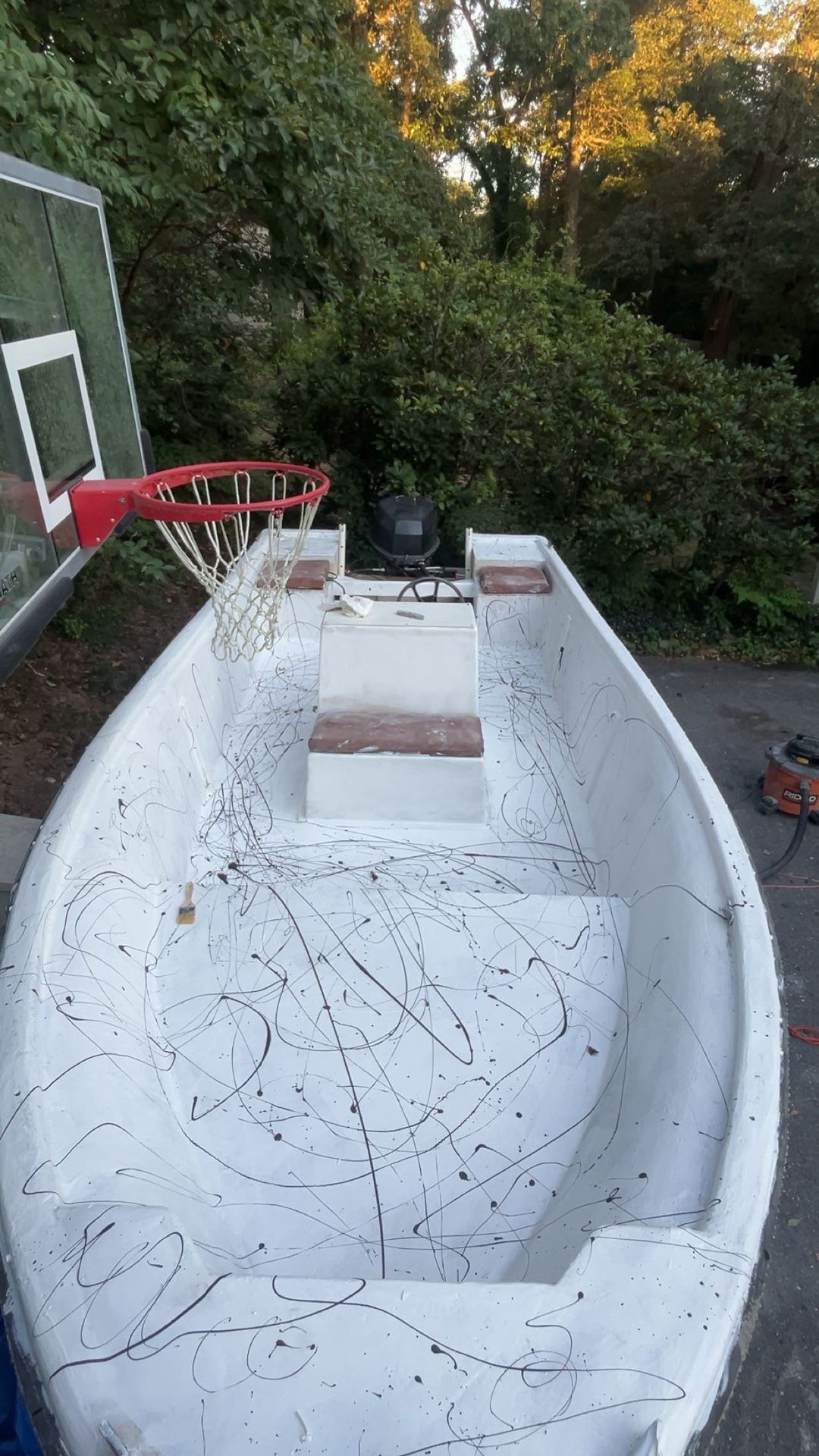 1985 Sun skiff 18 foot cobia center console
