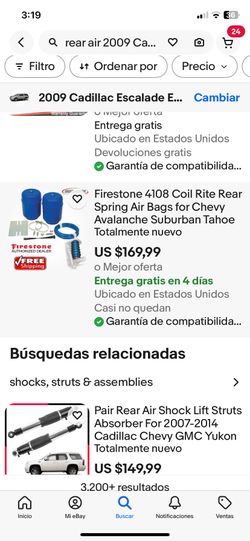 Air spring bags