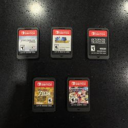 3 Switch Games (2 ARE SOLD)