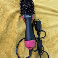 Hair Dryer Brush,Molisau 3 in 1 One Step Hair Dryer and Styler Volumizer Hot Air Brush,Anti-Frizz Hot Comb for All Hair Types,Blow Dryer Brush