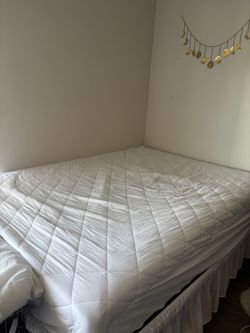 Full Size IKEA Mattress with Frame