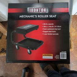 Irontron Mechanics Roller Seat/Stool